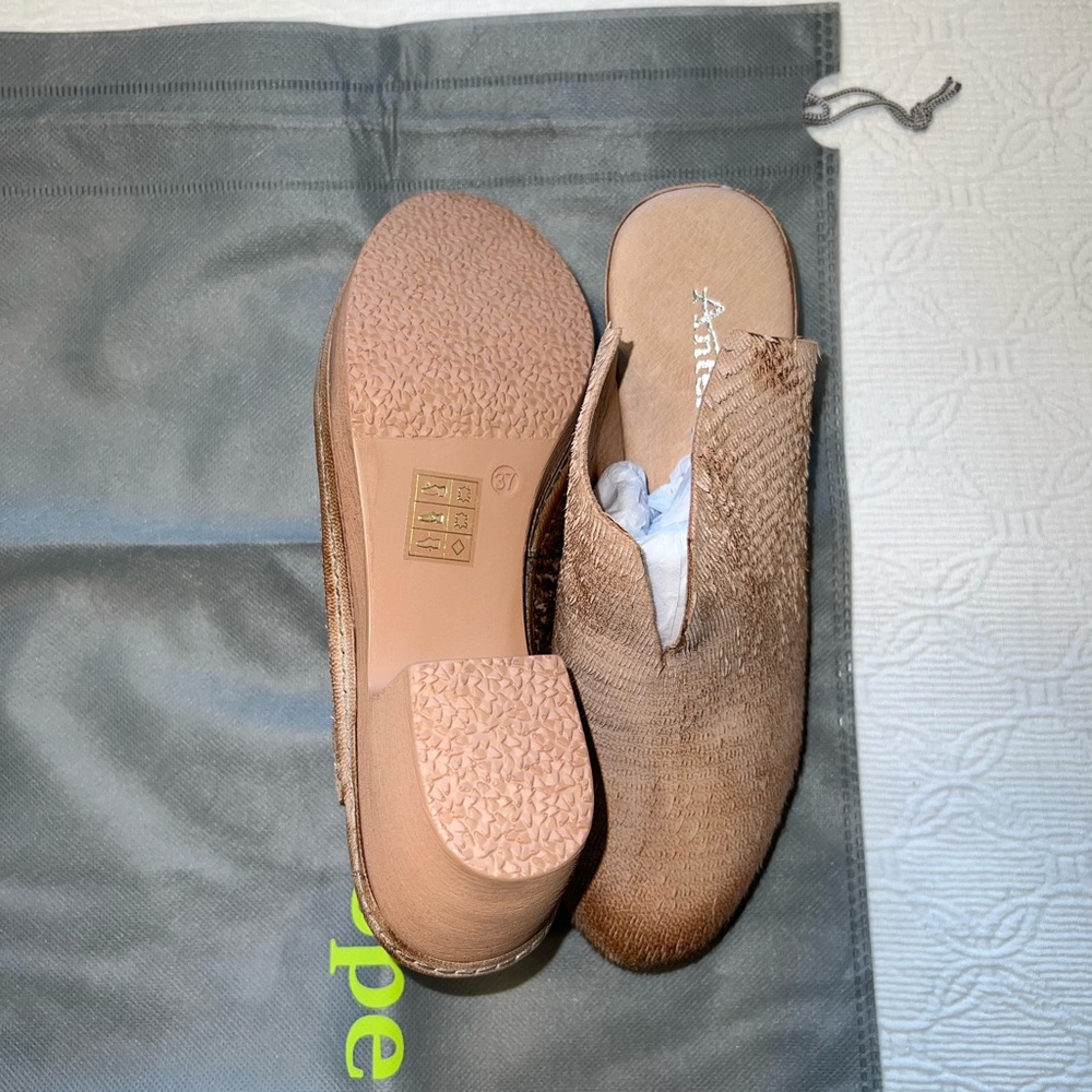 Antelope Shoes - Style: N21 Astrid Razor - Size: 37, Color: Stone